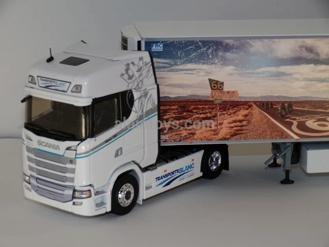 Camion Scania 500 S Frigo Chereau - Eligor 1/43, Transports Nigay 170 Ans