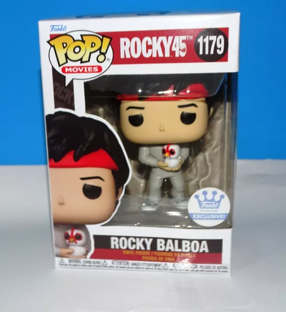 Funko Pop Rocky 45th #1179 Rocky Balboa with chicken (Funko Shop Exclusive)
