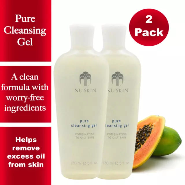 Pure Cleansing Gel Nu Skin Nuskin Nutricentials 5.0fl oz  2 CLEANSER