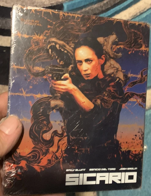 SICARIO 2015 BLU-RAY Steelbook Target Emily Blunt, has DENT ON