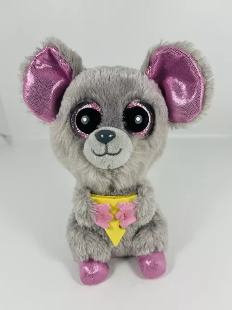 Ty Beanie Boos Squeaker Mouse Plush 6” Stuffed Animal Toy Rodent 2015 No Tag