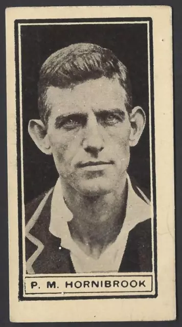 Thomson - The World's Best Cricketers (Mauve) - #6 P M Hornibrook, Queensland
