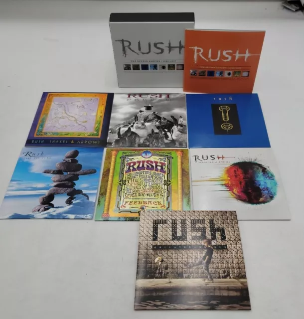 LECTURA INCOMPLETA DESC. -Álbumes de estudio 1989-2007 de Rush (Box Set, 2013)