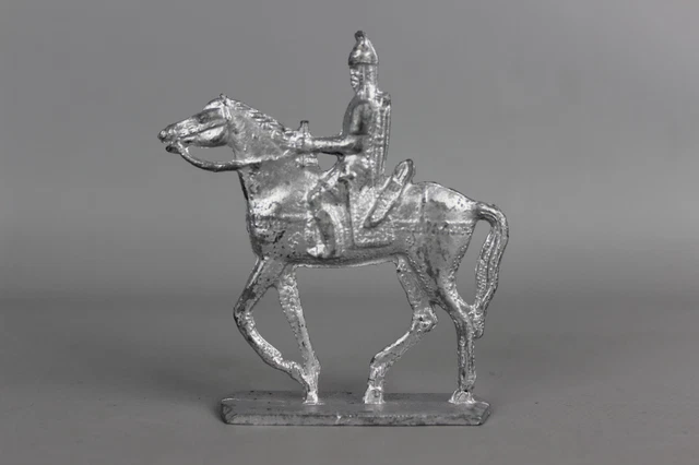 Vintage Soviet Tin toy soldier HORSE Original Military Army USSR ACTION FIGURE