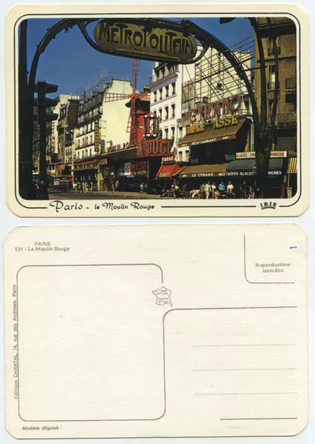 57505 - Paris - Le Moulin Rouge - old postcard