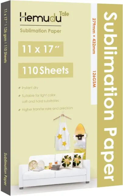 HTVRONT Sublimation Paper 11x17 Inch - 200 Sheets sublimation