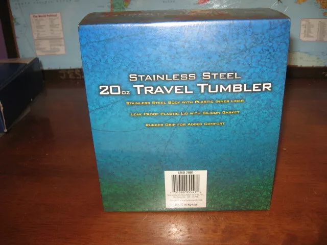 20oz Stainless Steel Tumbler Insulated Travel Mug 2 Pack Combo 3