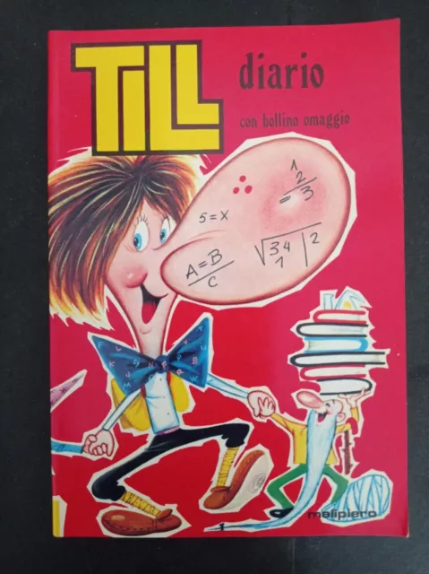 DIARIO Agenda Scuola Vintage TILL Anni 70 B