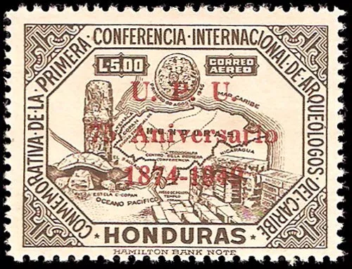 Honduras #C181-C186 set MLH VF