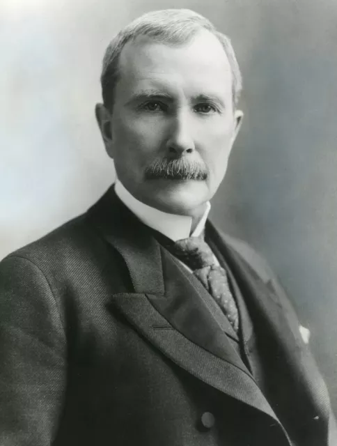 1884 John D Rockefeller American Businessman Portrait Picture Photo Print 8"x10"