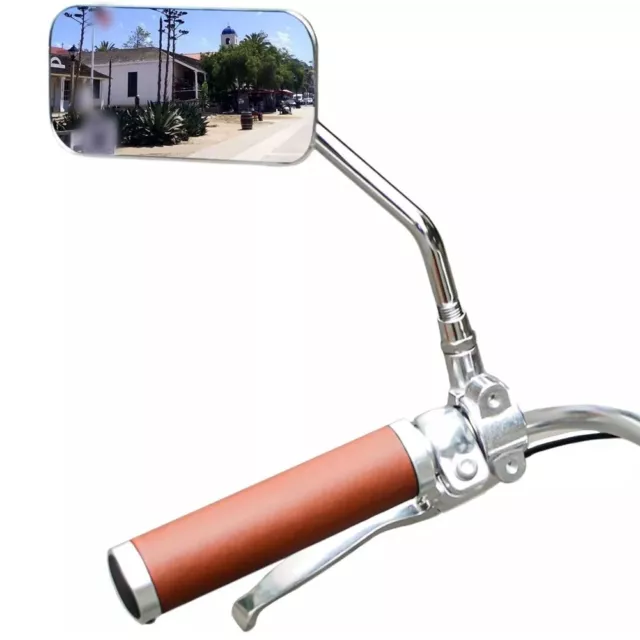 Metal Bicycle Mirror for Vintage Bikes Classic Style High Strength Material