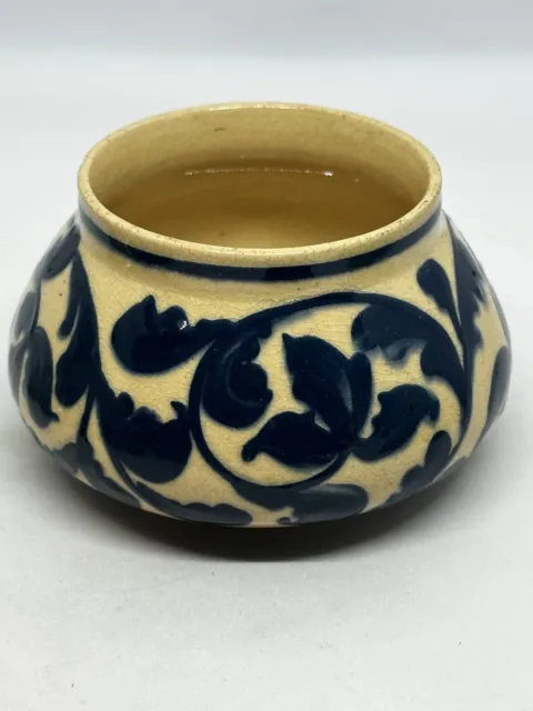 Torquay Pottery Small Sugar Bowl Pot 4” Approx Possibly Aller Vale