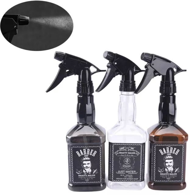 650ml Hairdressing Spray Bottle Salon Barber Hair t-wf_wf