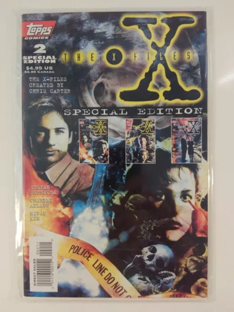 THE X-FILES - SPECIAL EDITION #2 (Vol. 1, 1995) Topps Comic Book - FN/VF