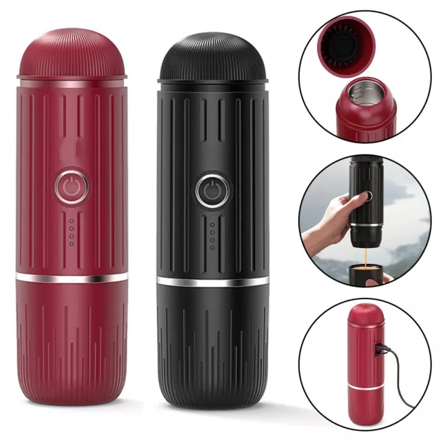 Cafetière USB compacte et portable avec compatibilité capsule italienne