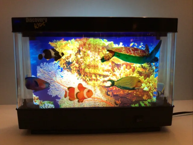Discovery Kids~ Virtual Ocean Artificial Fish Tank Aquarium~ WORKS GREAT! 2