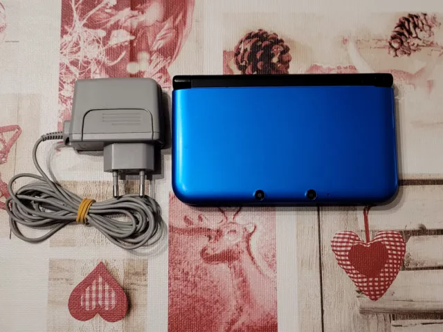 Console Systeme Portable Wifi Nintendo 3Ds Xl Bleu Et Noir Avec Chargeur