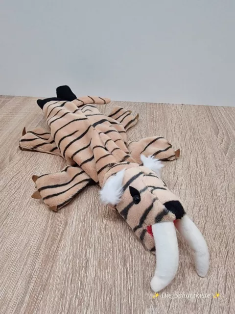 Beleduc Handpuppe Säbelzahntiger 🐯 Plüschtier 🐅