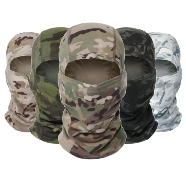 Tactical Camo Balaclava Face Cover Snood Hunting Shooting Scarf Headwear Warmer 3