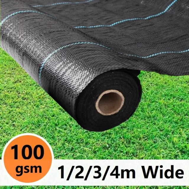 Heavy Duty Anti Weed Control Fabric Membrane Suppressant Garden Ground Cover Mat