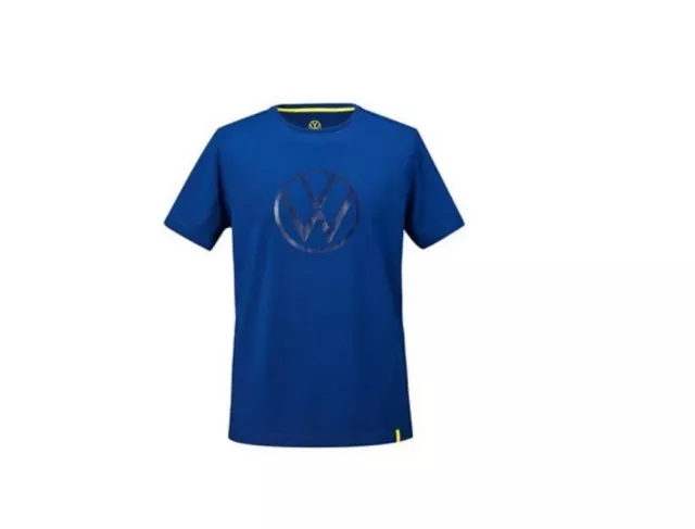 Original VW Herren T-Shirt Größe S M L XL Blau T Shirt
