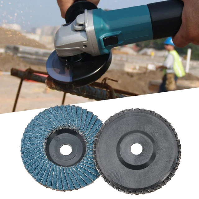 Disco pieghevole ruota abrasiva ruote levigatura attrezzatura blu legno smerigliatrice