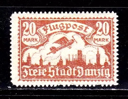 Danzig stamp #C17, MH OG