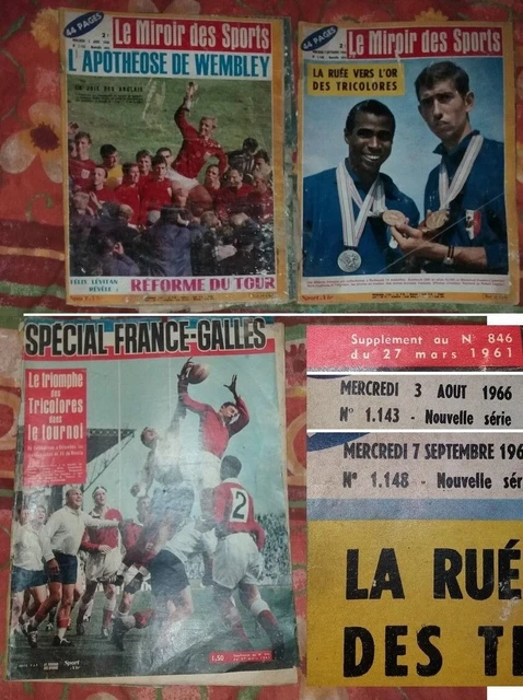 BUT CLUB - Le Miroir Des Sports N°493 - 1954 - Spécial Olson-Langlois - Etat Correct