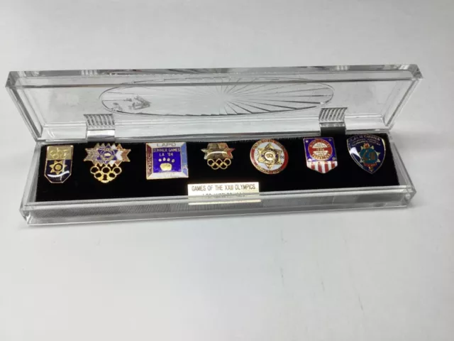 Olympics 1984 LA County Police/Sheriff and Task Force 7- Pins.