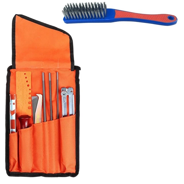 Set lime per motoseghe 10 pezzi set lime per catene universale I7O9
