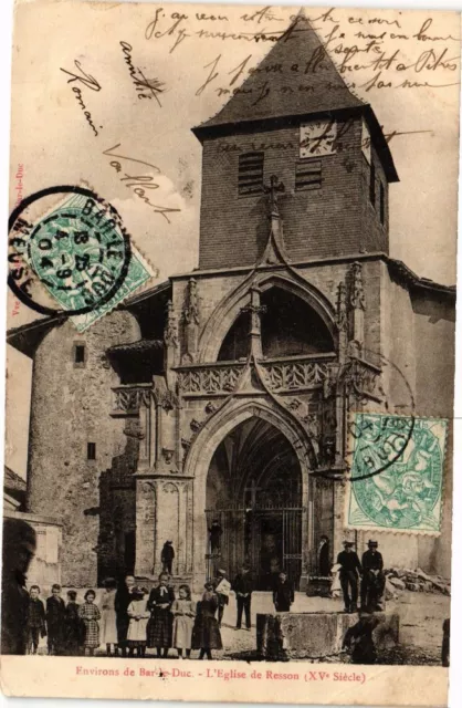 CPA Environs de Bar-le-Duc - L'Eglise de Resson (240946)