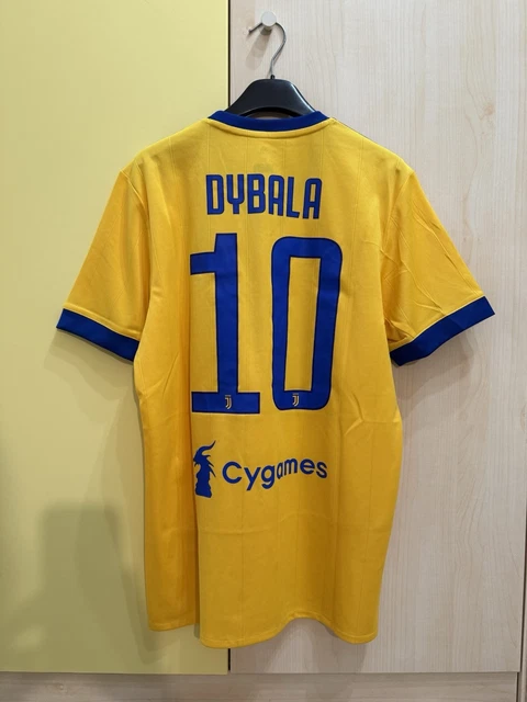 MAGLIA CALCIO JUVENTUS AWAY 2017-18 DYBALA 10 PAULO LA JOYA JUVE