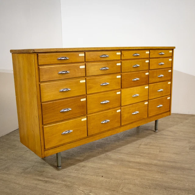 Industrial or Shop Fitting Bank of Storage Drawers