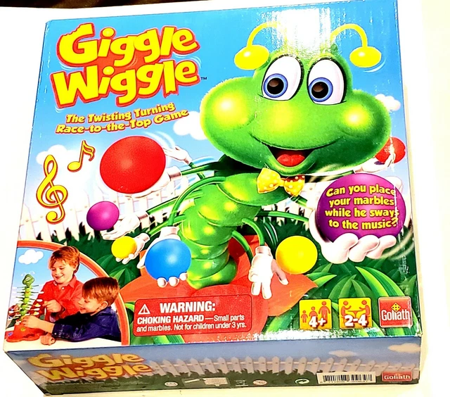 GOLIATH GIGGLE WIGGLE Game Replacement Caterpillar Body & Base Pieces