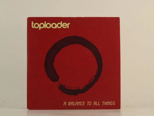 TOPLOADER A BALANCE TO ALL THINGS (H1) 1 Track Promo CD Single Card Sleeve UNDER