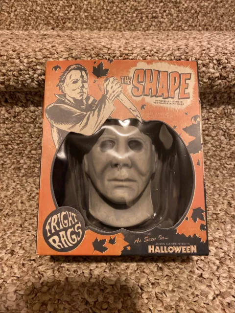 🎃🔪Fright Rags Michael Myers Halloween "THE SHAPE" 6 Inch Mini Mask LE 🎃🔪