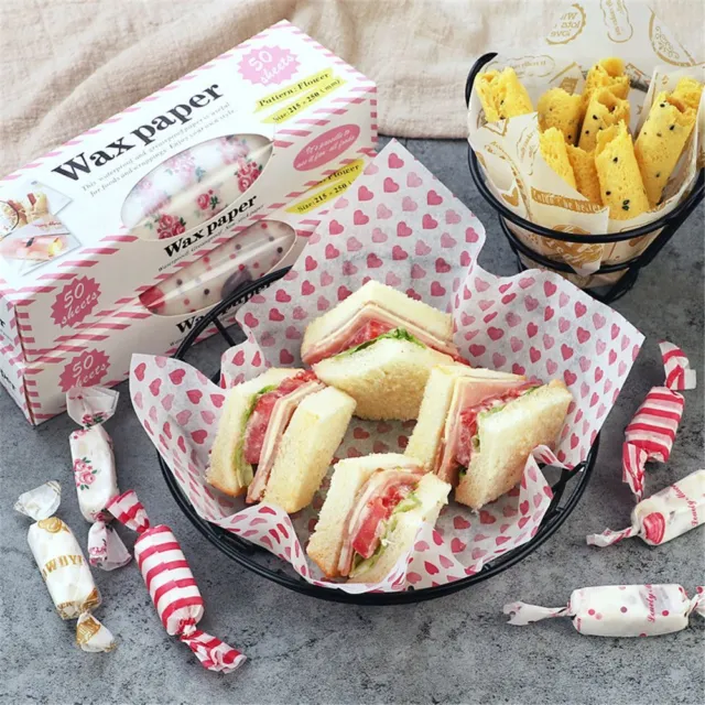 Tools Bread Oilpaper Wax Paper Wrapping Paper Food Wrappers Fries Oil Paper