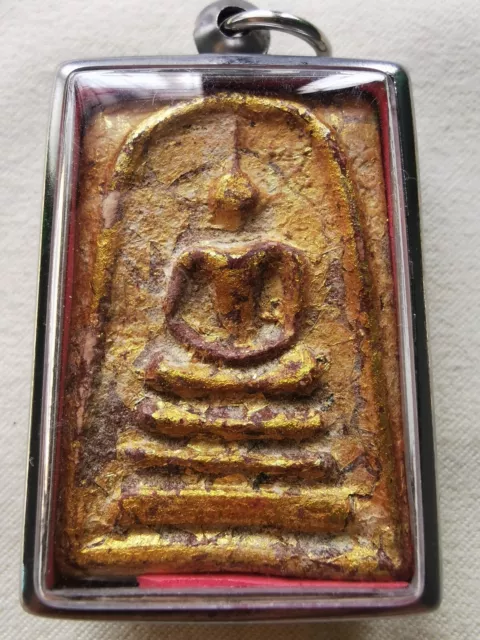 Thai Amulet Buddha Phra Somdej Lp Toh Wat Rakang PIM YAI POWDWER MAGIC Antigue