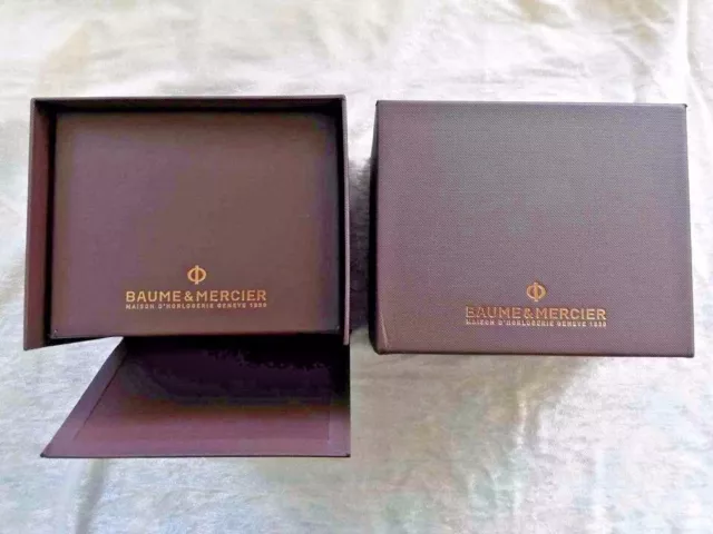 Boîte Ecrin de montre BAUME et MERCIER Boite Surboîte Watch Box Case-23117IZ