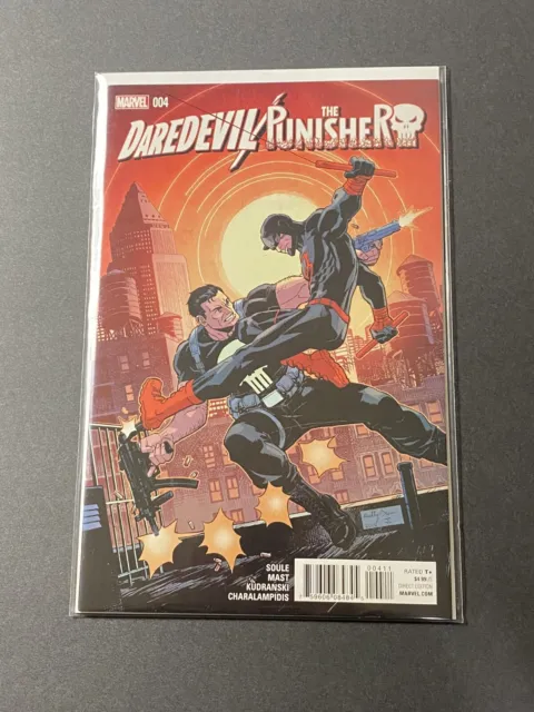 Marvel Comic Books Daredevil/ The Punisher #4