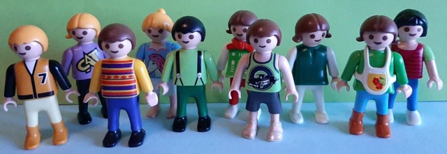 Lot De 2 Playmobil Bandits Hors-la-loi Western - Occasion - Figurines Vintage