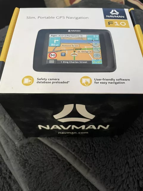 Navman Slim navigazione GPS portatile SAT NAV NUOVO CON SCATOLA