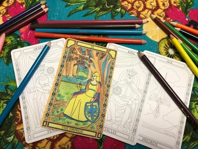 COLOR YOUR OWN Tarot Cards Tarot Card Printable 5 00 PicClick COLOR YOUR OWN Tarot Cards Tarot Card Printable 5 00 PicClick