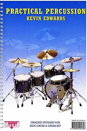 Practical Percussion (Book & CD) by Kevin Edwards Book The Cheap Fast Free Post