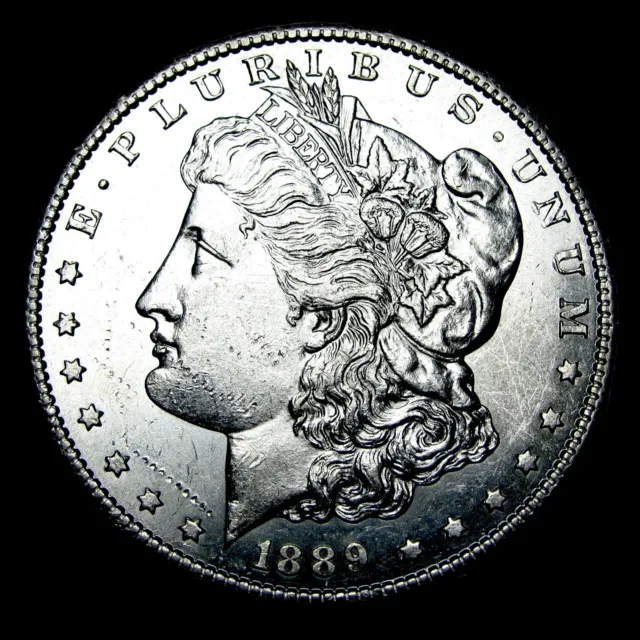 1889-S Morgan Dollar Silver ---- Gem BU Coin ---- #DD962