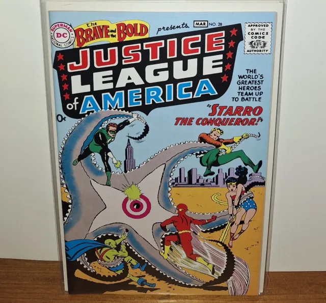 The Brave And The Bold 28 1St Justice League Dc Lootcrate Exclusive 1960 Reprint