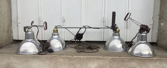 lampe Mazda ensemble rampe & appliques design atelier garage atelier Jielde Gras
