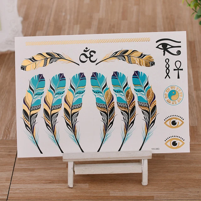 AVASTORE - Tatuaggio Temporaneo Tribale, Unisex, Colore - Foto 3