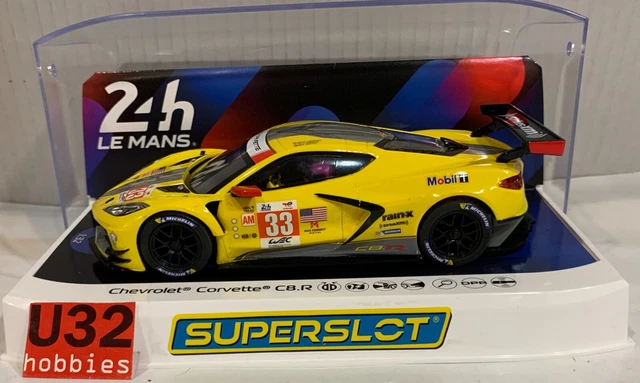 SLOT SCX SCALEXTRIC Flyslot 88088 Corvette C5 Convertible Cabrio Jaune A-562 EUR 61,87 - FR