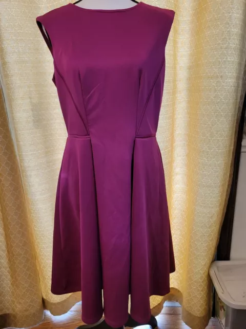 Gabby Skye Women's Dress Sleeveless  Pink Size 10